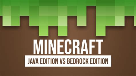 Minecraft bedrock edition ruined many qualities that define minecraft and give it its name. MINECRAFT: Bedrock Edition Vs Java Edition - The World's ...