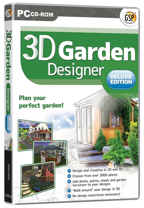 3d Garden Designer Deluxe Amazonde Software