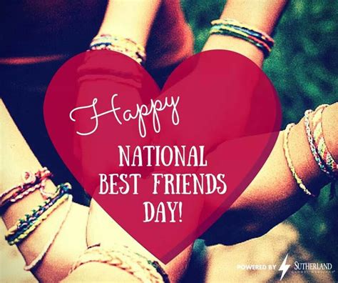 Happy National Best Friends Day National Best Friend Day Friends Day Quotes Happy Friends Day