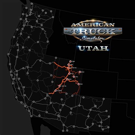 George to see how rich the local architecture and lifestyle is. DLC do estado de Utah chega ao American Truck Simulator, veja como está! | AD Gaming