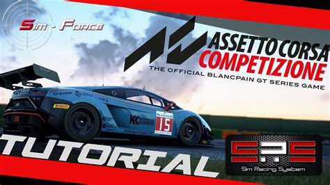 Tutorial Sim Racing System Assetto Corsa Competizione YouTube