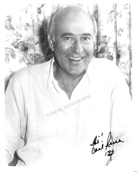 Carl Reiner Autograph Photograph 1992 Tamino