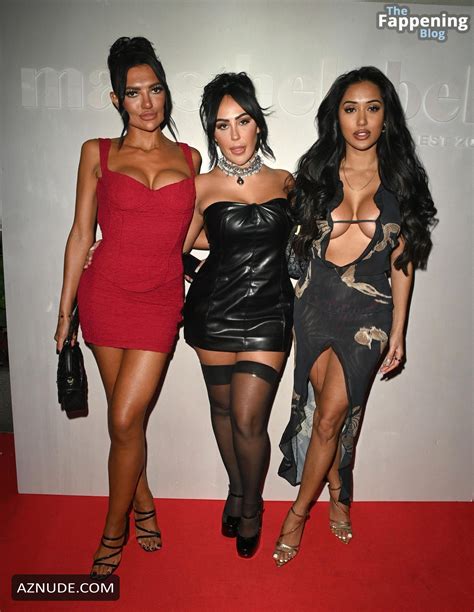 Zahida Allen Sizzles In Sexy Look At Mars The Label Christmas Party In