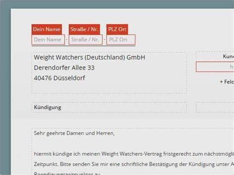 Kündigungsschreiben vorlage download auf freeware.de. Weight Watchers Kündigen Vorlage Fabelhaft Weight Watchers Kündigung Vorlage Download Chip ...