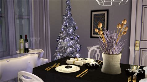 Sims 4 Ccs The Best Christmas Dining Decor By Greengirl100