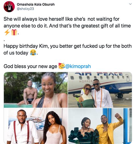 Omashola Sends Kim Oprah Confusing Birthday Message