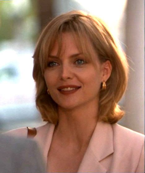 Michelle Pfeiffer As Tally Atwater In The Movie Up Close And Personal