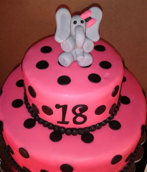 We did not find results for: Polka Dot 18Th Birthday Elephant Cake - CakeCentral.com