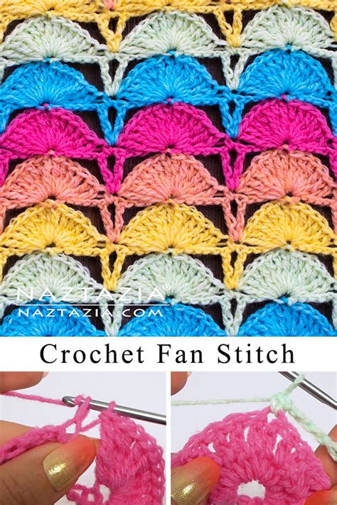 Crochet Fan Stitch Naztazia