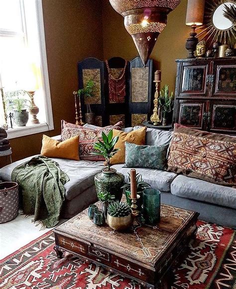 Bohemian home is also known for amazing wall art, clocks, mirrors, accessories for home and office, and original folk art from around the world. 3777 best Bohemian Decor Life Style images on Pinterest ...