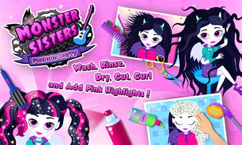 Monster Sisters 2 Home Spa Spooky Sweet Rock Star Makeover Amazonca
