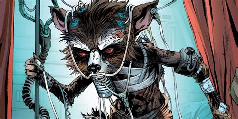 Rocket Raccoon Is Getting Sloppy In His Old Age