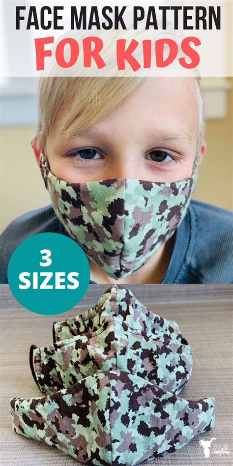 Find two face mask patterns that are simple to make. DIY Face Mask Pattern FOR KIDS - Uplifting Mayhem