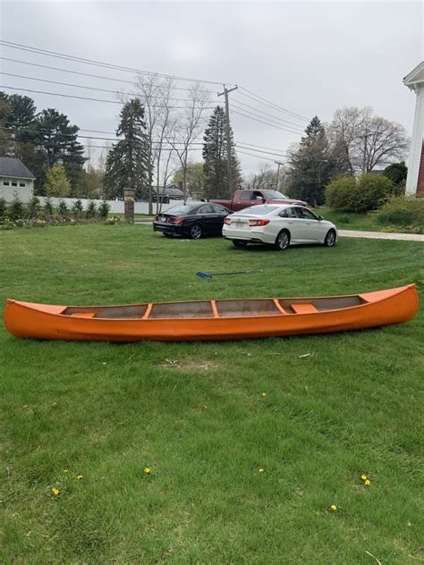 Aluminum 18 Foot Canoe For Sale In Burlington Ma Offerup