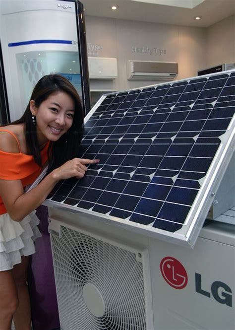 With solar panels becoming increasingly affordable, it's natural to think about solar panels as an alternative to run your air conditioners. LG electronics: solar hybrid air conditioner | Solar air ...