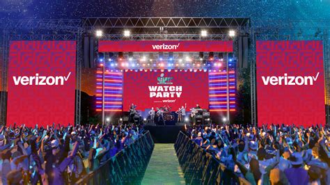 Host Committee And Verizon Partner On First Ever Super Bowl Watch Party
