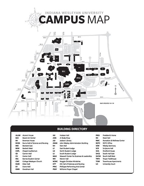 Map Of Indiana University Campus