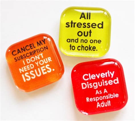Funny Magnets Glass Magnets Fridge Magnets Funny Saying