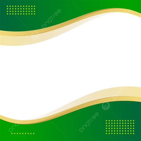 Abstract Green Waves Vector Green Waves Border Background Abstract
