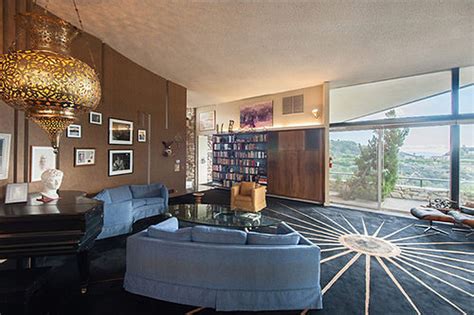 Charlton Heston S Stunning Modern Time Capsule House For Sale For First