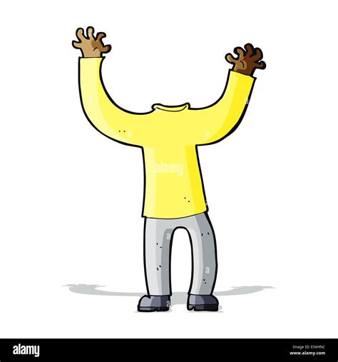 Cartoon Headless Body Stock Vector Image Art Alamy