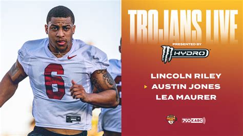 Trojans Live Recap Lincoln Riley Austin Jones And Lea Maurer Pac 12