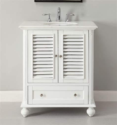 Small White Bathroom Vanity With Sink Semis Online