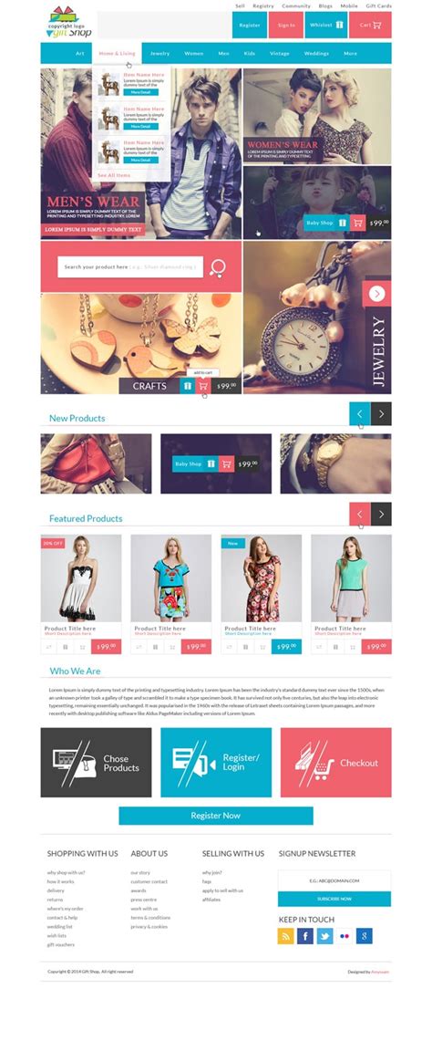 Everyone wants to build their own online store, want to create a unique store and. Free Ecommerce Web Templates PSD » CSS Author