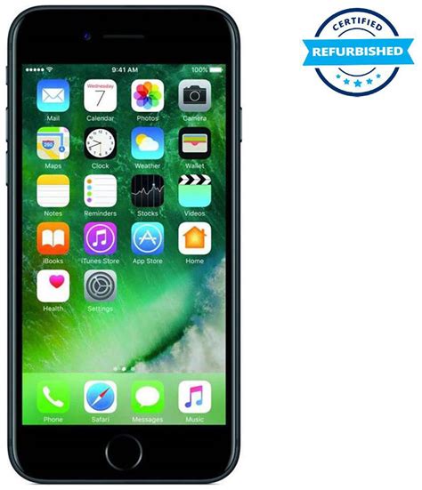 Buy Refurbished Apple Iphone 7 2gb 128gb Black Grade Excellent