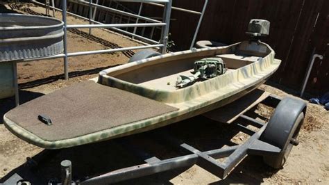 Duck Hunting Sneak Boat For Sale For Sale In Chino Ca Offerup