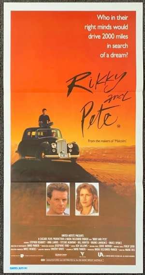 All About Movies Rikky And Pete Poster Original Daybill 1988 Stephen