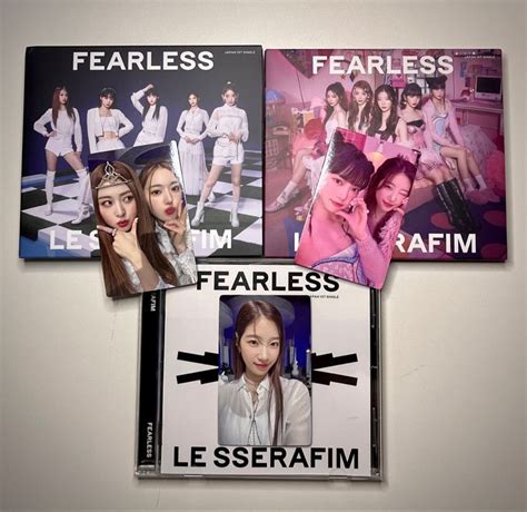Le Sserafim Fearless Japan Album Fearless Album Target Target Kpop
