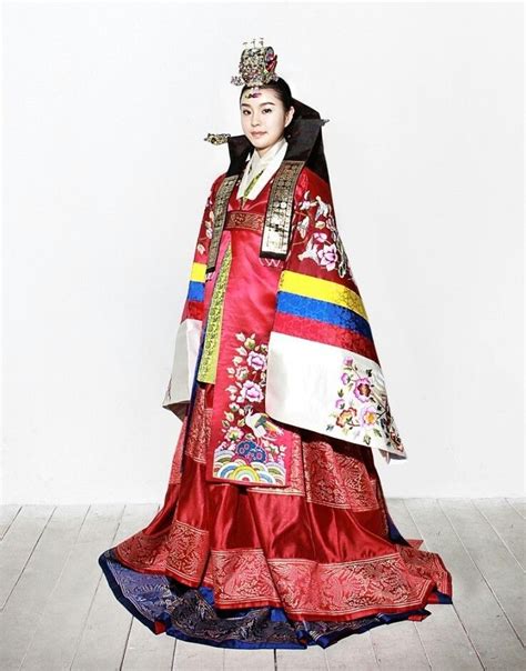 Hwarot Korea Traditional Wedding Dress And Ceremonial Dress Of