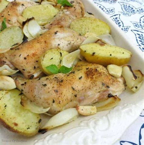 One Pan Baked Chicken Recipe Teaspoon Of Goodness