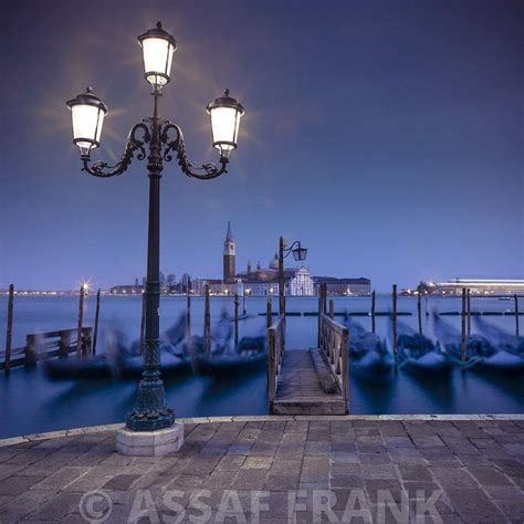 Assaf Frank Photography Licensing Street Lamp By The Mooring Area For