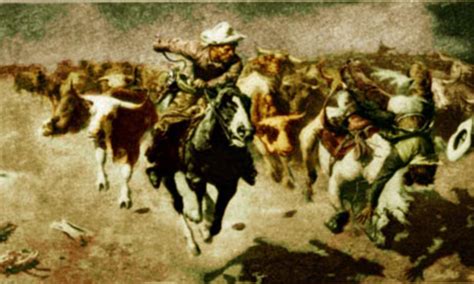 The Texas Cattle Drives True West Magazine