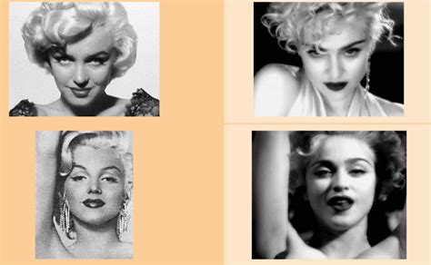 Marilyn Monroe And Madonna