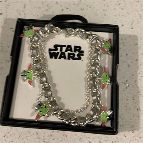 Disney Jewelry Disney Baby Yoda Grogu Charm Bracelet Poshmark