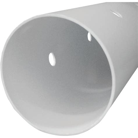 Charlotte Pipe 4 In X 10 Ft Indiana Perforated Pvc Drain And Sewer Pipe