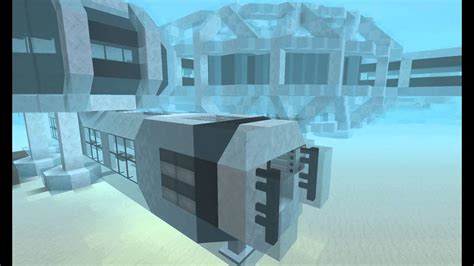 Minecraft Underwater Base Airlock Youtube