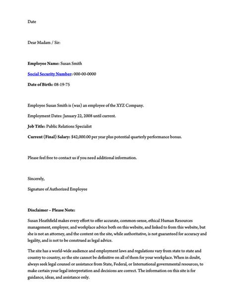 employment verification letter template pdf templates jotform vrogue