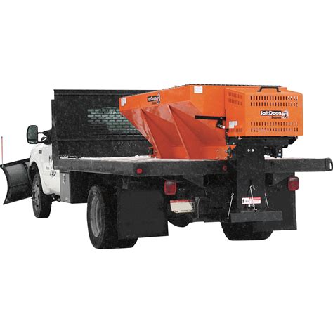 Saltdogg Professional Hopper Sand And Salt Spreader With Extended Chute