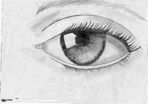 Dibujos a lápiz de ojos