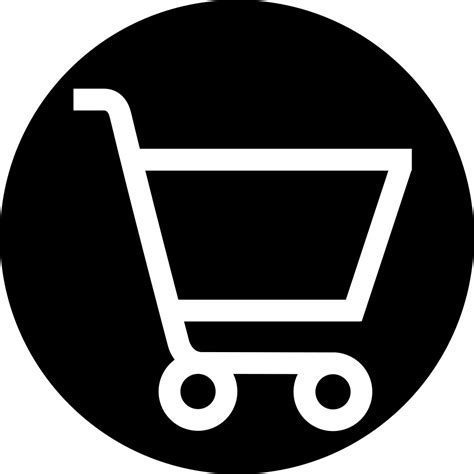 White Shopping Cart Icon Png 13563 Free Icons Library