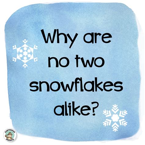 Why Are No Two Snowflakes Alike Expressive Monkey