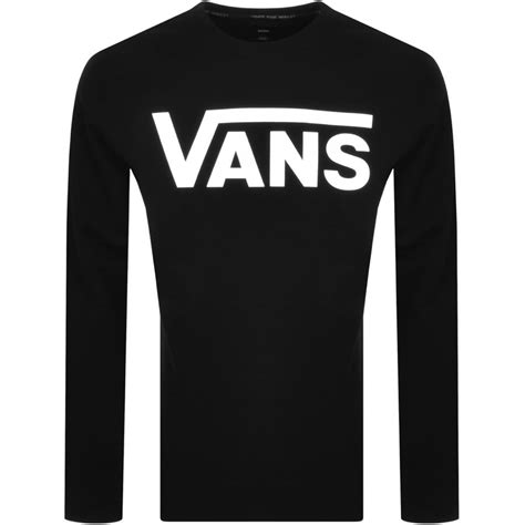 Vans Classic Crew Neck Sweatshirt Black Mainline Menswear