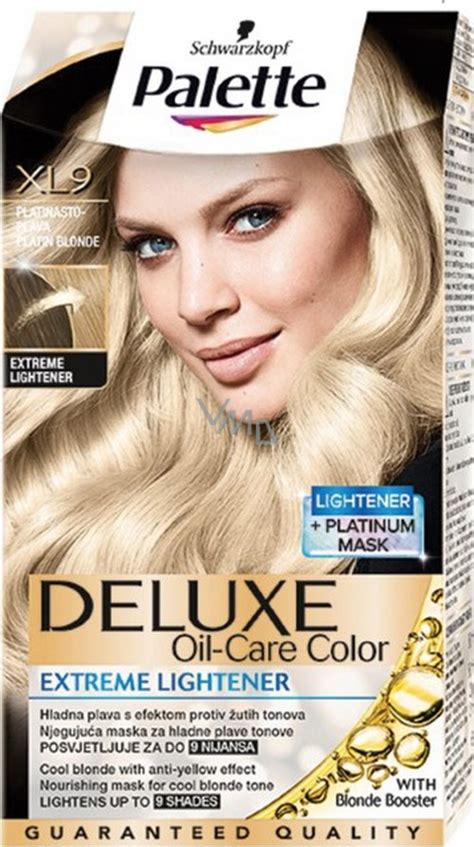 Schwarzkopf Palette Deluxe Oil Color Xl9 Platinum Blonde Vmd