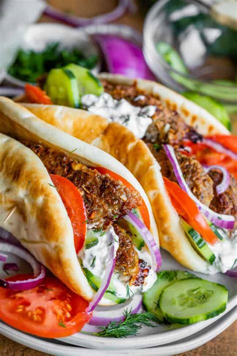 Greek Gyro Recipe With Homemade Gyro Meat From The Food Charlatan 2022