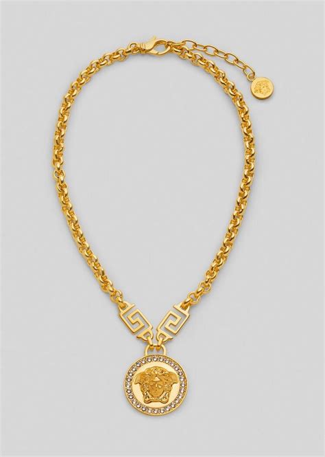Versace Icon Medusa Necklace For Women Us Online Store Womens