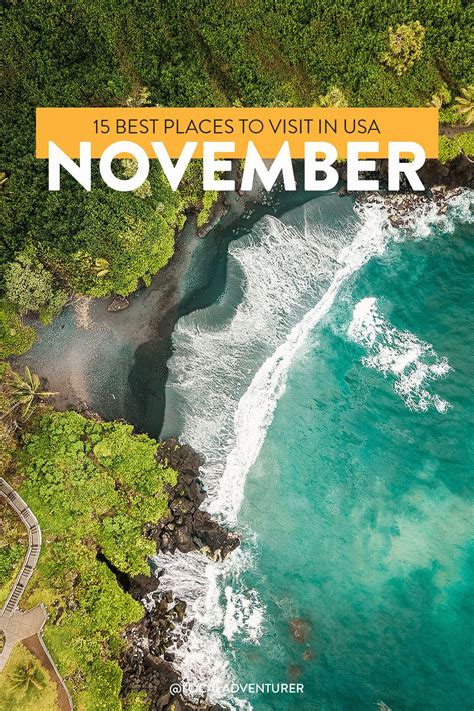 15 Best Places To Visit In November In Usa Artofit